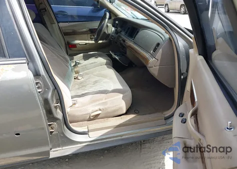 1999 Mercury Grand Marquis Gs из США, поврежденный, VIN 2MEFM74W4XX631219